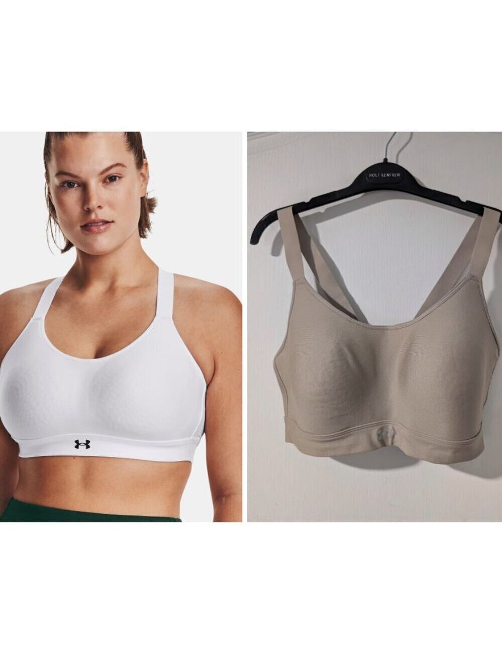 Under Armour | Continuum Mid Sports Bra In Tan